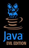 Java evil black thumb